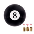 Brand New Car Gear Shift Knob Pool Billiard 8 Style Ball Round Shifter Lever Head Manual Transmission Vehicle AT/MT Universal. 