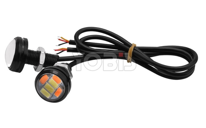 Dual%20Color%20Day%20Time%20Running%20Light%20Parking%20Light%20&%20Turn%20Signal%20Lamp%20DC%2012V%20Eagle%20Eye%20/%20Pair%20-%20Image%203