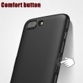 lthmy for OnePlus 5 A5000 Flexible Soft Matte Black Crystal Clear Phone Case Silicone Protective Back Cover. 