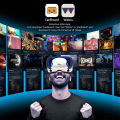 VRG Pro 3D VR Glasses Virtual Reality Full Screen Visual Wide-Angle VR Glasses For 5 To 7 inch Smartphone Devices. 