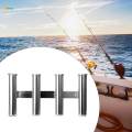 Fishing Rod Holder Accessories Freshwater Saltwater Fishing Tackle Tool Vertical for Ship 4 Tubes. 