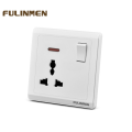 Universal Wall Switch Socket Fulimen - Multi Plug - Multi Socket Outlet -Plug Base 3 Hole Switched Socket Outlet - FULINMEN. 