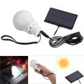 Solar Rechargeable Camping Lights Waterproof High Brightness Led Rechargeable Bulb Long Endurance Solar Charging Lamp Solar Lamp 1Pcs. 