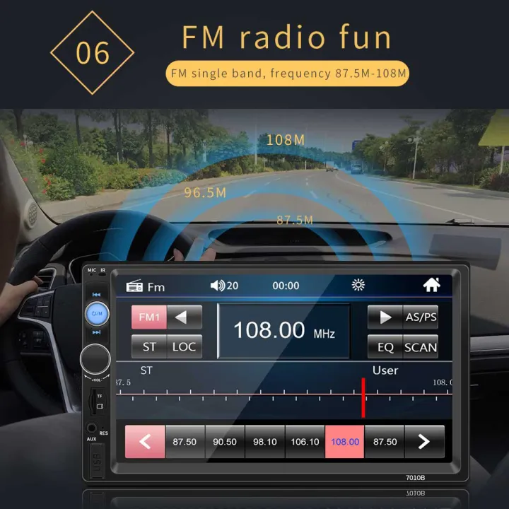 7"%201%20din%20Car%20Automotive%20Multimedia%20Video%20Player%20Bluetooth5.0%20USB2.0%20TF%20FM%20Autoradio%20MP5%20Player%20HD%20Reversing%20Camera%20-%20Image%206