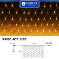 UZBOO 220V String Lights Outdoor Christmas Net Lights LED Mesh String Light Connectable Light for Garden Tree Bushes For Holiday Wedding Party Decorations Bedroom Indoor Outdoor Decor. 