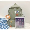 School Bag Korean Style Women's Nylon Harajuku Ulzzang Backpack Beg Sekolah Perempuan. 