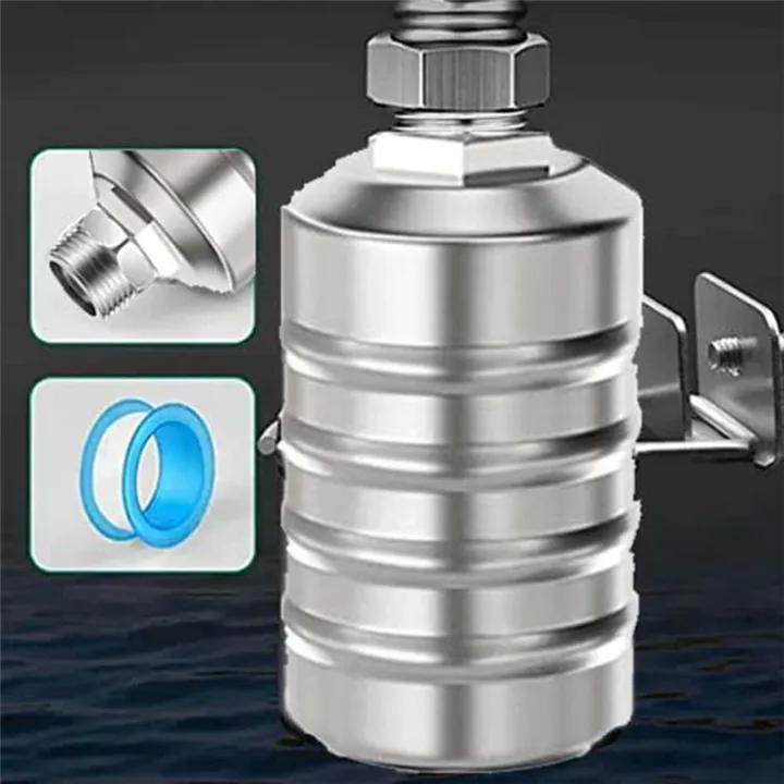 2Pcs%20304%20Stainless%20Steel%20Fully%20Automatic%20Water%20Level%20Control%20Float%20Valve,%20Auto%20Shut%20Off%20Ball%20Mini%20Float%20Valve,%20(3/4Inch)%20-%20Image%202