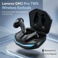 Lenovo GM2 Pro Digital Wireless Earbuds Full Set with Box - Airdotspro TWS Bluetooth Stereo Headphones Earphones Gaming Headsets Airdots Earpods Airpods with Mic M19 M10 M25 M28 M90 F9 AXS EXS Air31 Inpods Pro PRM. 