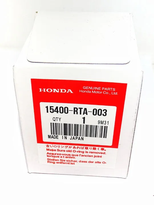 Honda%20Oil%20Filter%2015400%E2%80%90RTA%E2%80%90003%20C809%20Honda%20City%20Civic%20CR-V%20Fit%20Fit%20Shuttle%20Grace%20Insight%20Vezel%20Freed%20Aria%20-%20Image%204