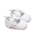 Yfashion Baby Cotton Girls Princess Toddler Shoes Cute Lace Bowknot Decoration Breathable Non-slip Soft Sole Shoes. 