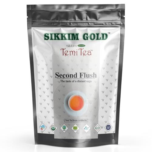 Timi Tea SIKKIM GOLD-BLACK TEA| SIKKIM ORGANIC TEMI TEA | LEAF TEA |100G ...
