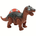 Electric Walking Dinosaur Toys Glowing Dinosaurs with Sound Animals Model for Kids Children Interactive Gift. 