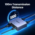 【New in】UGREEN 1000Mbps RJ45 Splitter 1 to 2 Ethernet Adapter Lan Connector rj45 Splitter Switch Coupler for PC Laptop TV Box Router. 