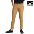 Moose Slim Fit Chino Pant - Dark Khaki. 