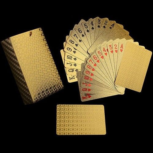New%2024K%20Gold%20/black%20%20Playing%20Cards%20Plastic%20Poker%20Game%20Deck%20Foil%20Pokers%20Pack%20Magic%20Waterproof%20Card%20Gift%20Collection%20Gambling%20Board%20Game%20Ratings%209%20-%20Image%203