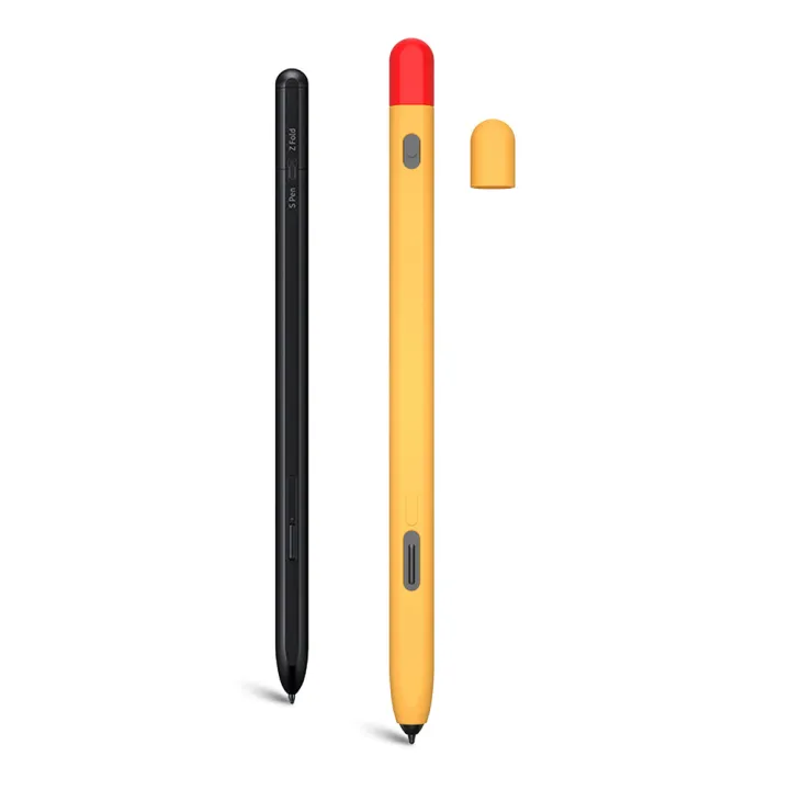 KOKKO%20Silicone%20Case%20Contrast%20Color%20Anti-scratch%20Pen%20Protective%20Cover%20Compatible%20For%20Galaxy%20Tab%20S-pen%20Pro%20Stylus%20-%20Image%206