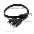 Aux Multi Headphone Earphone Audio Splitter Adapter 3.5mm Jack HUB Spliter Cable. 
