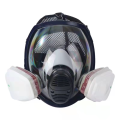 8100 Full Face Gas Mask Chemical Mask Dust Respirator Paint Insecticide Sprayer Silicone Full Face Filter Gas Mask. 