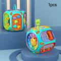 Light Sound Musical Cube Baby Activity Cube for Gifts Observation Fine Motor. 