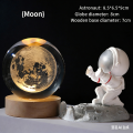 【Fast Delivery 1-4 day】3D Crystal Ball Glowing Night Light 6CM Laser Engraved Carved Interior with Cord Switch USB Powered Desktop Decoration Home Decor Gift for Birthday Festival Holiday. 