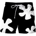 New 3D digital print beach shorts Summer loose shorts 3D graphic shorts Bermuda shorts Quick-drying surf shorts Swimming shorts. 