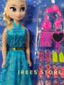 Disney Frozen Elsa Doll Princess doll with accessories Sets Snow Queen Children girls toys Doll Play birthday gift. 