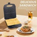 Sokany Waffle Maker - 1400W - 4 Slice - Sk-813. 