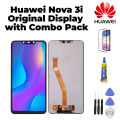Huawei Nova 3i Display Replacement Combo Pack - Original OEM Quality With Accessories Pack. 