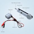 Tone Generator Kit,Wire Tracer Circuit Tester,200EP High Accuracy Cable Toner Detector Finder Tester,Inductive Amplifier. 