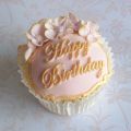 Happy Birthday Silicone Mould Cake Decorating Lace Impression Mat Baking Mold MJK. 