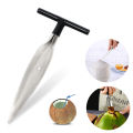Coconut Opener Fruit Drill Hole Stainless Steel Coconut Can Opener Kitchen Utensils Small Tools Home Cooking Gadgets 1Pcs. 