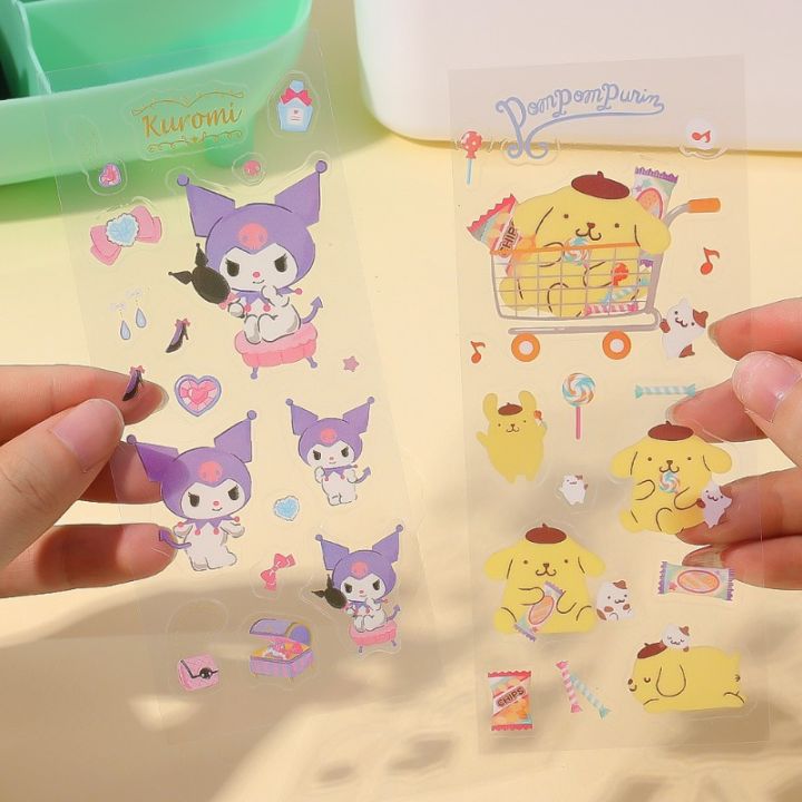 Kawaii%20Anime%20Sanrio%20Transparent%20Sticker%20Cartoon%20Cute%20Cinnamoroll%20Kuromi%20Melody%20Sticker%20Goo%20Card%20Stationery%20Handbook%20DIY%20Decals%20Waterproof%20PVC%20Self-Adhesive%20Stickers%20-%20Image%202