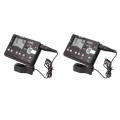 2X MT-70B Tuner with Clip-on Pickup & Built-in Microphone Electronic 3 in 1 LCD Tuner Metronome Tone for Guzheng. 