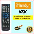 DVD Universal Remote Control 2500 in 1 & Free batteries. 