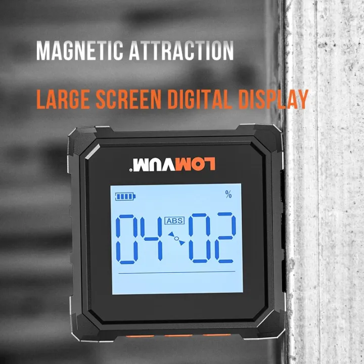 LOMVUM%20Digital%20Protractor%20Laser%20USB%20Inclinometer%20Magnetic%20360%C2%B0%20Level%20Angle%20Finder%20High%20Precision%20Goniometer%20Tilt%20Measuring%20Tools%20-%20Image%205