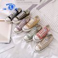 Student Autumn ulzzang Board Shoes Super Hot All-Match 2024 Year Global Canvas Shoes White New Shoes for Women. 