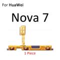 Replacement parts Nova switch control key tone power switch mute volume button flexible cable for Huawei 8 7i 7 Pro SE 5T Lite 3 Plus replacement. 