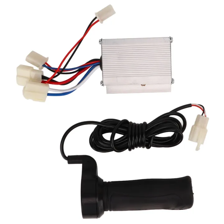 Durable 12V 250W Brush Motor Controller Aluminum Shell 3 Wires Electric ...