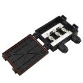 1Pcs New 50W-120W 6A Solar Junction Box Black IP65 Waterproof PV Module Box Electrical Testing Tool for 6.5A Solar Panel Cable Connector Kit. 