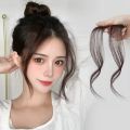 1Pair Korean Bangs Wig for Women Summer Split Fake Bangs Natural Front Eight Shaped Bangs. 
