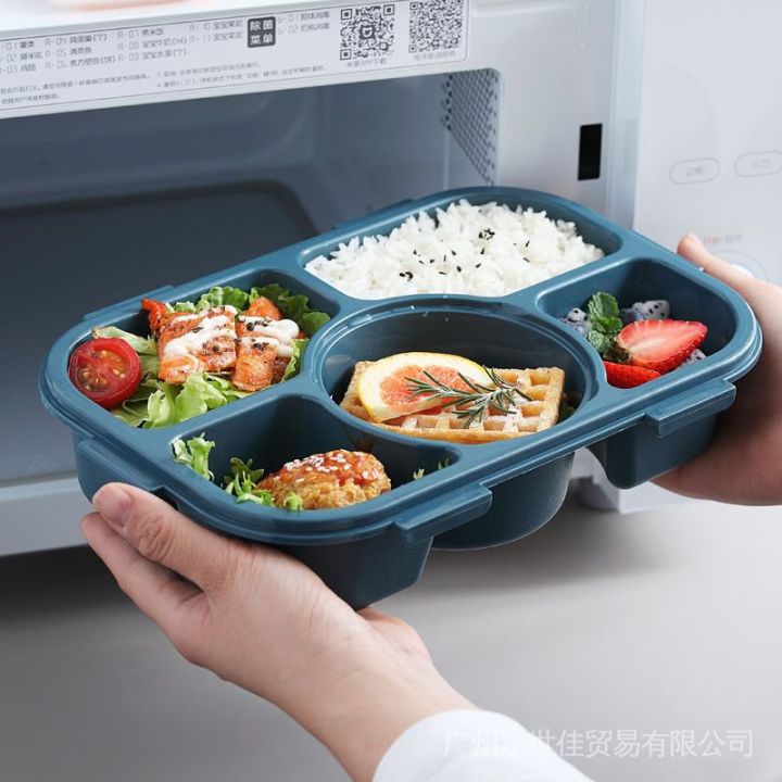 Partitioned%20Microwave%20Dinning%20Plate%20Office%20Worker%20Portable%20Seal%20with%20Lid%20Student%20with%20Bowl%20Simple%20Lunch%20Box%20Heating%20Separated%20-%20Image%203