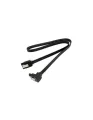 SATA 3.0 Cable SATA Right Angle 90 Degree and Straight  SATA  3.0 35cm. 