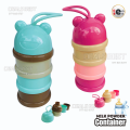 Baby Milk Powder Container 3 Layer BPA Free 3 Separate Layers Storage for Different Items Portable Baby Food & Milk Powder Container. 