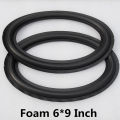 2pc Speaker Woofer Repair Kit Foam Surround 6*9 Inch Oval Shape For Car Speaker Bookshelf Audio Home Theater Hifi. 