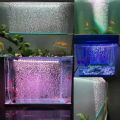 Aquarium Air Stone Bar 4/6/8/10/12/18/24 Inch Fish Tank Bubble Wall Bubbler Fish Tank Bubbler Stone with Plastic Base Square Oxygen Diffuser Air Stone Strip. 