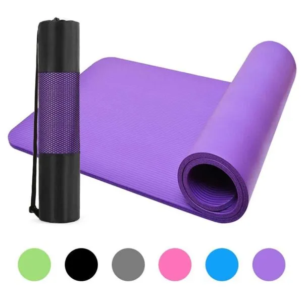 Yoga Mat (4mm) Non-slip, Soft & Moisture-proof