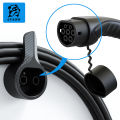 LeiyanNew style evsow Type 2 EV Charger Cable Holder Electric Vehicle Wall Mount Charging Cable Organizer Wall Mount Holster Dock For Type2. 