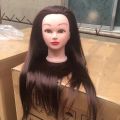 Hair Dummy for Training Cuttings and Styling Dummy With Small Bracket. 