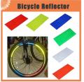 Bicycle reflector Fluorescent MTB Bike Bicycle Sticker Cycling Wheel Rim Reflective Stickers Decal Accessories. 