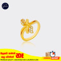 Glamon Rings For Girls Gold Jewellery Stone Heart Star Flower Shape Ring Size Adjustable Girls Rings Gift For Girls Friend Women Ring. 
